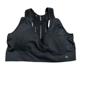 Marika Sport Women's Black Sports Bra Size M 34C/36B